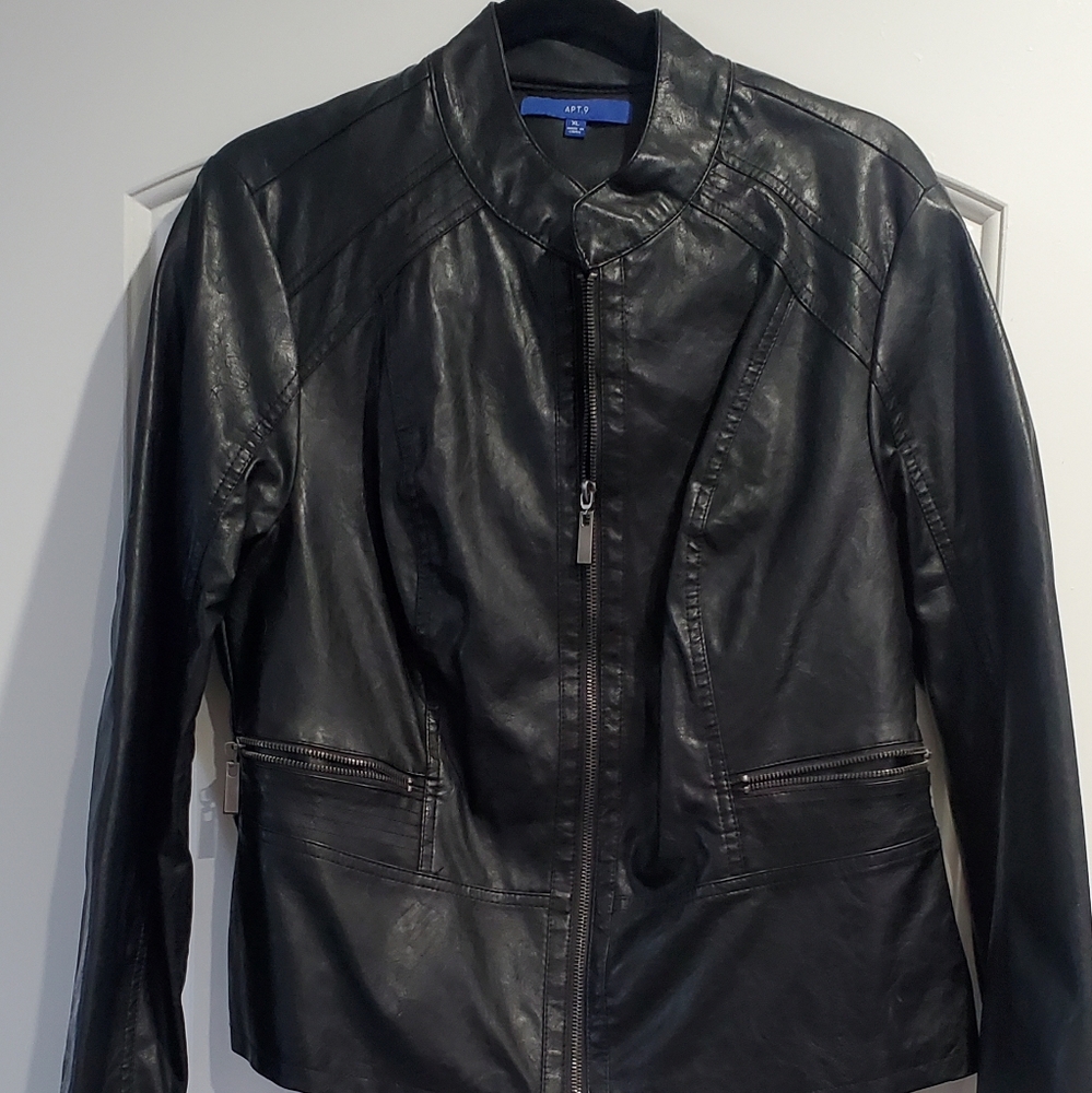 APT 9 Faux leather jacket
